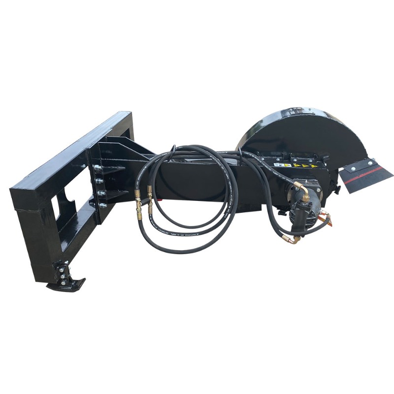 Stump grinder attached to a sk - مراجعة Stump Grinder Attachment وسعره