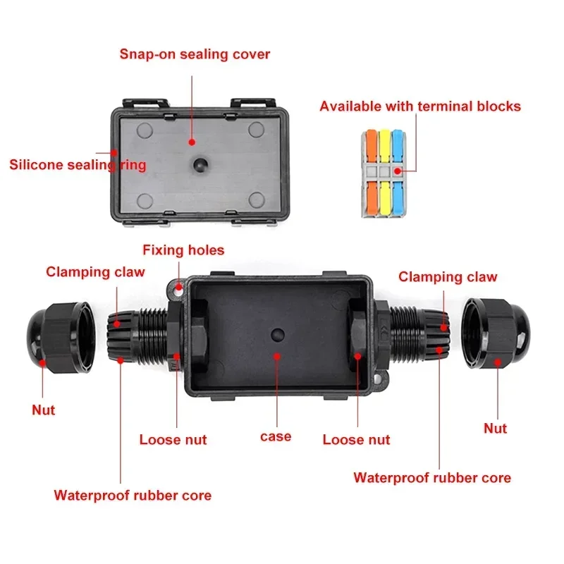 M20 PG9 2-Way with terminal 2  - مراجعة Outdoor Power Junction وسعره