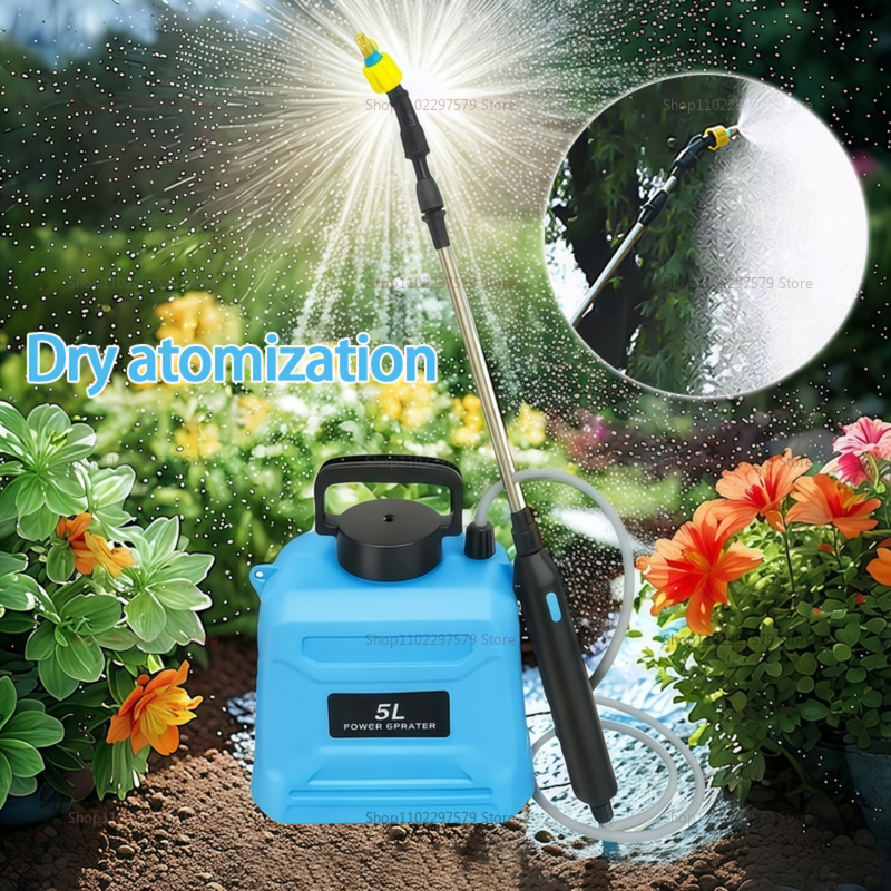 5-Liter Backpack Electric Agri - مراجعة Electric Sprayer Backpack وسعره
