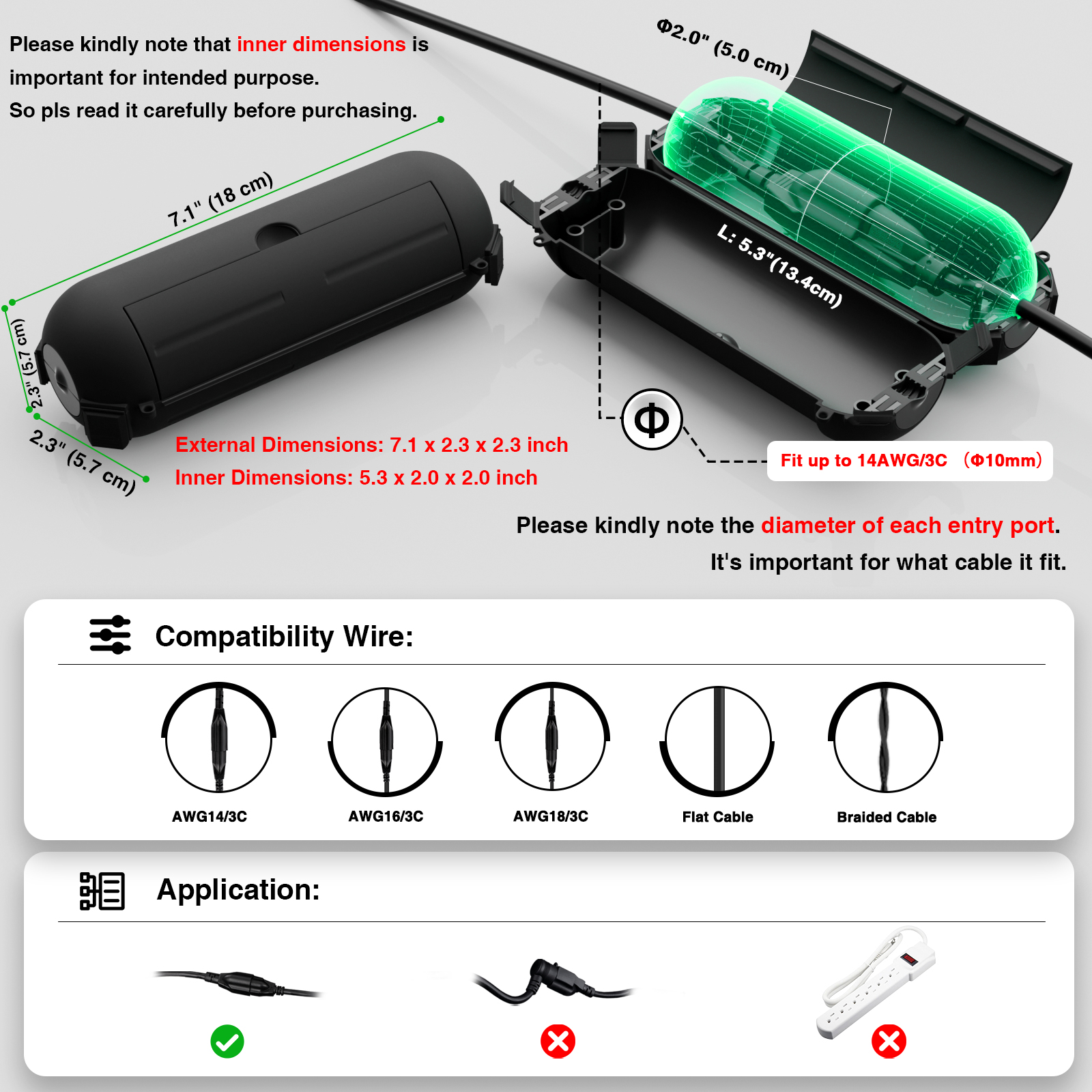 Flemoon 9PCS Outdoor Extension - مراجعة Outdoor Power Extension Cord وسعره