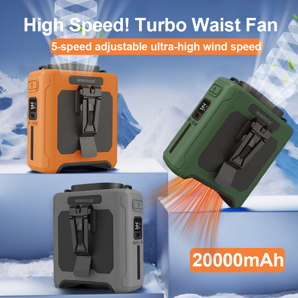 Waist Clip Fan Portable Hangin - مراجعة Outdoor Powersports وسعره