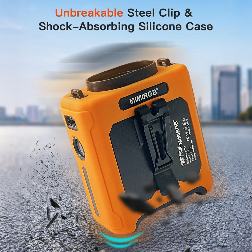 Waist Clip Fan Portable Hangin - مراجعة Outdoor Powersports وسعره