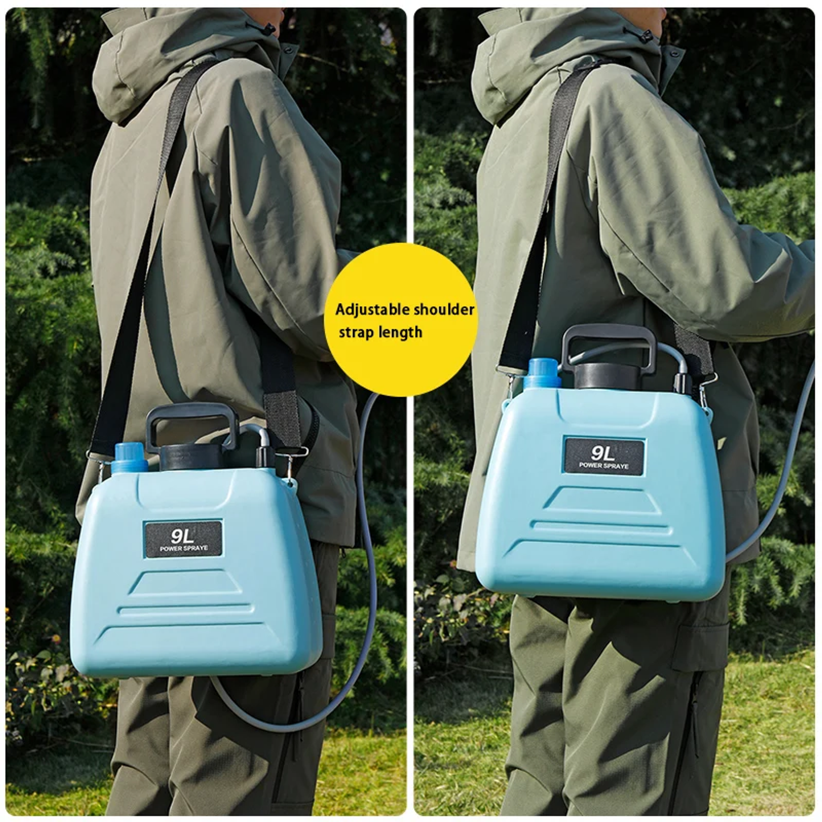 New electric spray, 9L househo - مراجعة Electric Sprayer Backpack وسعره