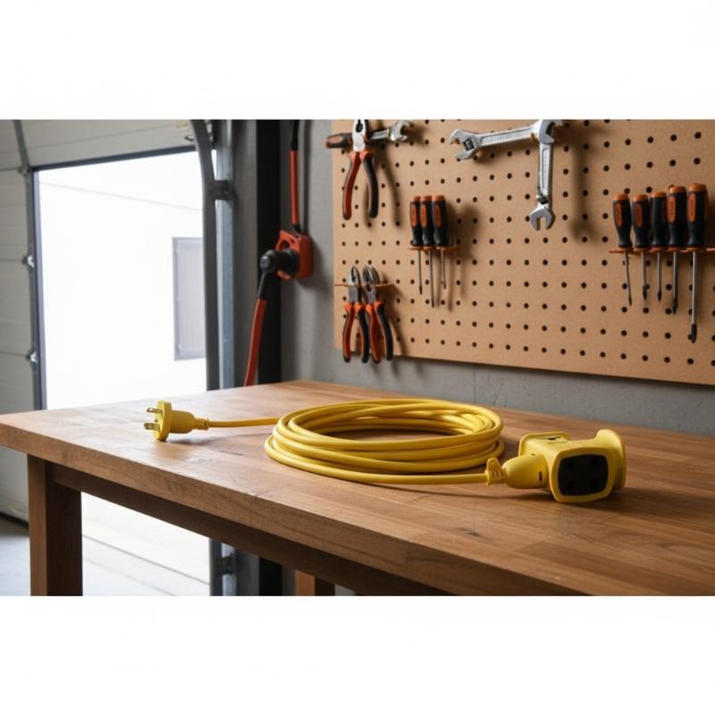 5 m Aircraft-Style Floor Exten - مراجعة Outdoor Power Extension Cord وسعره