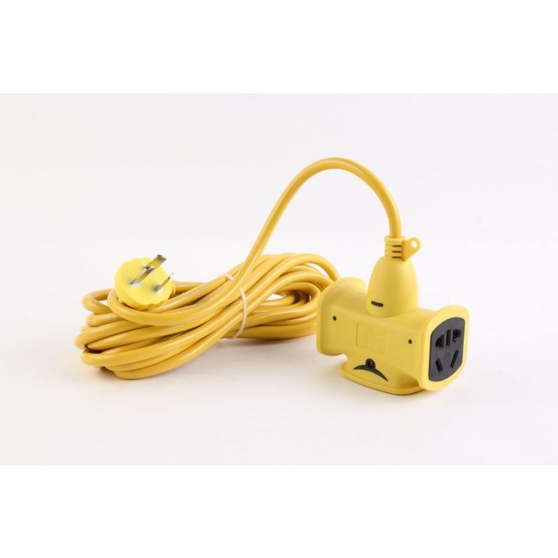 5 m Aircraft-Style Floor Exten - مراجعة Outdoor Power Extension Cord وسعره