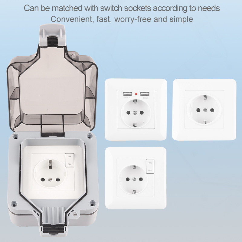 IP66 Outdoor Weatherproof 16A  - مراجعة Outdoor Power Outlet Extension وسعره