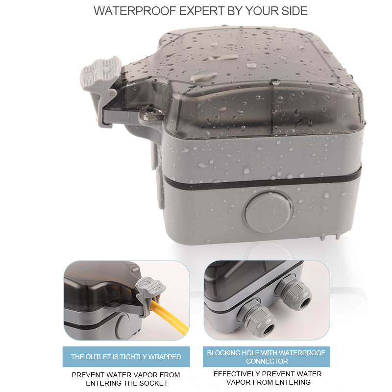 IP66 Outdoor Weatherproof 16A  - مراجعة Outdoor Power Outlet Extension وسعره