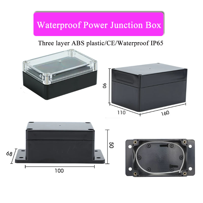 ABS Plastic Black Triple Water - مراجعة Outdoor Power Outlet Box وسعره