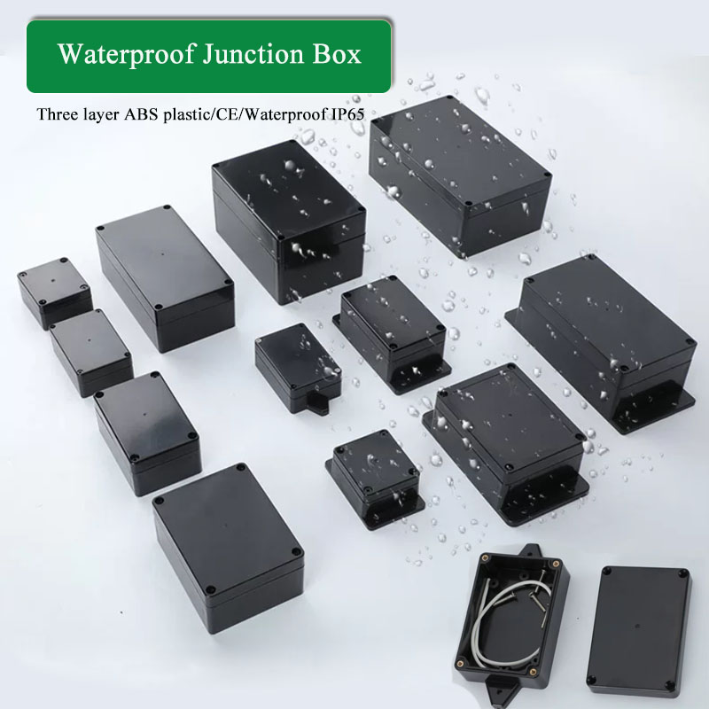 ABS Plastic Black Triple Water - مراجعة Outdoor Power Outlet Box وسعره
