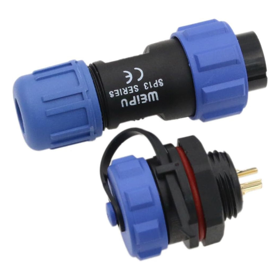 SP13 2Pin Aviation Waterproof  - مراجعة Outdoor Power Outlet Extension وسعره