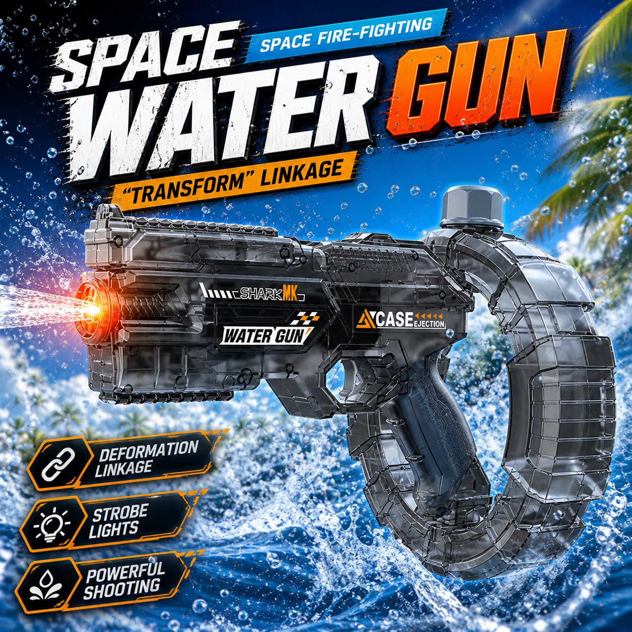 Electric Water Gun with Flashi - مراجعة Outdoor Powersports وسعره