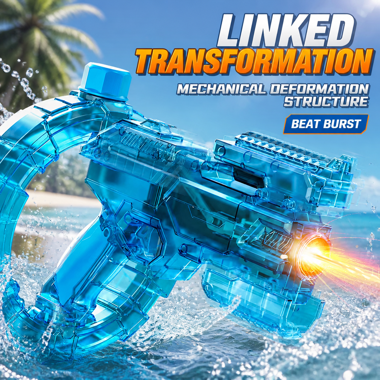 Electric Water Gun with Flashi - مراجعة Outdoor Powersports وسعره