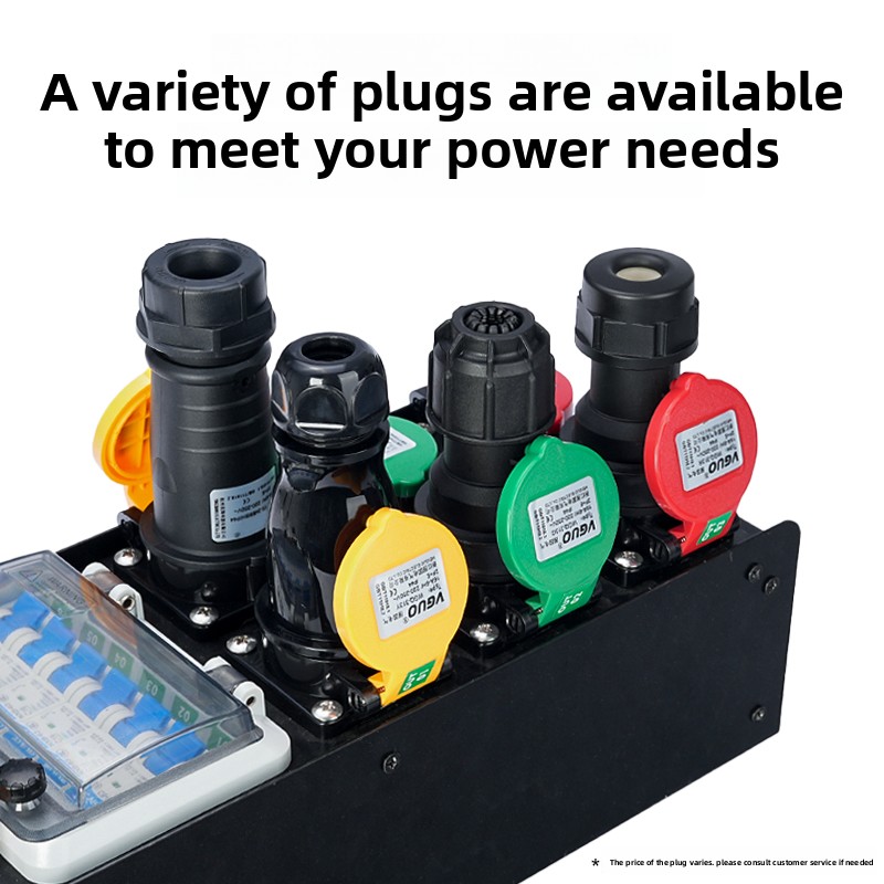 12-In/6-Out Portable Power Dis - مراجعة Outdoor Power Rack وسعره