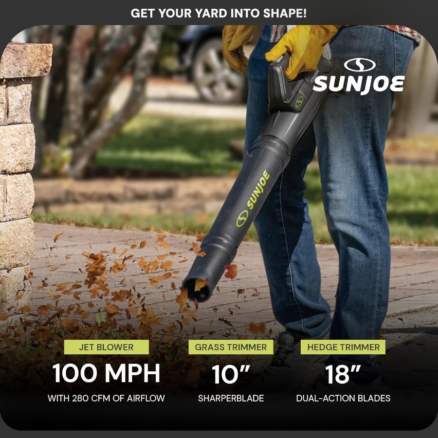 24V IONMAX Cordless Leaf Blowe - مراجعة Outdoor Power Tool Combo Kits وسعره