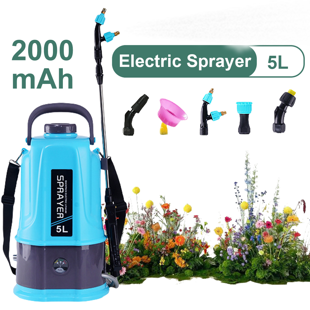 5L Electric Sprayer with 5 Mis - مراجعة Electric Sprayer Backpack وسعره