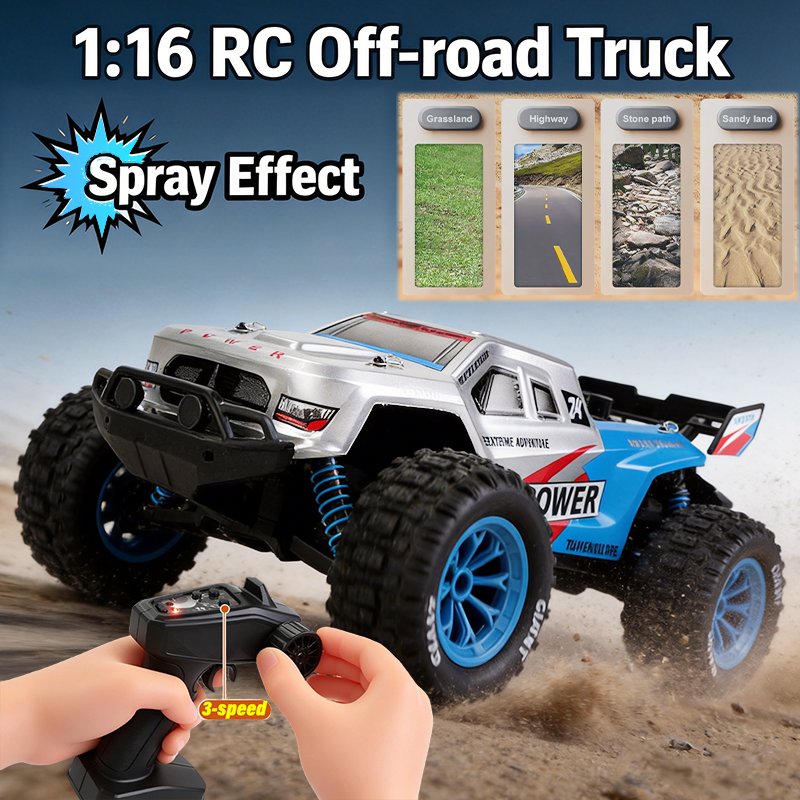 New 1:16 Spray RC Cars Buggy T - مراجعة Outdoor Power For Xmas Lights وسعره