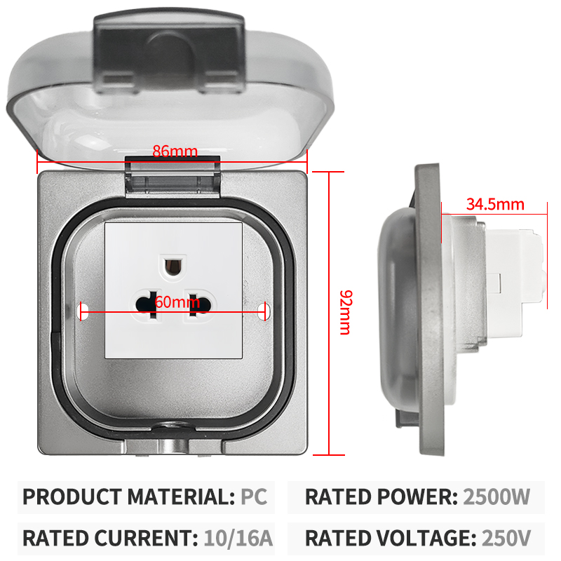 IP65 Waterproof Outdoor Socket - مراجعة Outdoor Power Rack وسعره