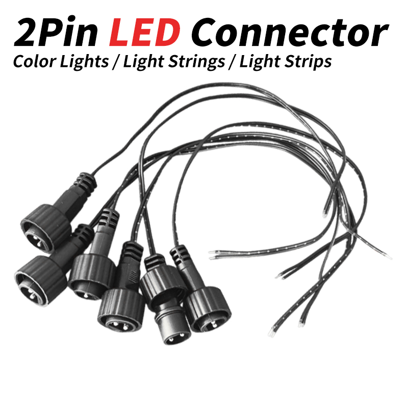 2Pin LED Connector with 25cm W - مراجعة Outdoor Power Extension Cord وسعره
