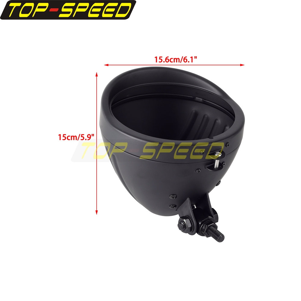 Black/Chrome Motorcycle Headla - مراجعة Outdoor Power Products وسعره