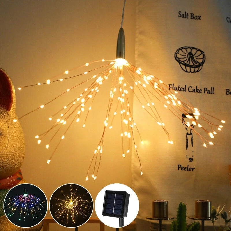 120Led 200 Led Solar Lamp Star - مراجعة Outdoor Power For Xmas Lights وسعره