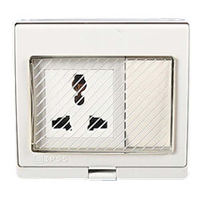 1PCS White AU UK EU US Univers - مراجعة Outdoor Power Outlet Extension وسعره
