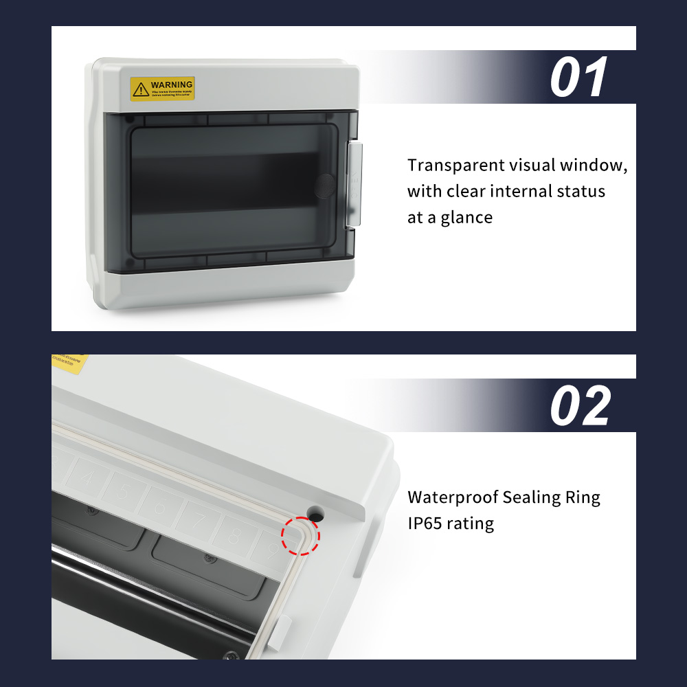 HS Series Electrical Distribut - مراجعة Outdoor Power Outlet Box وسعره