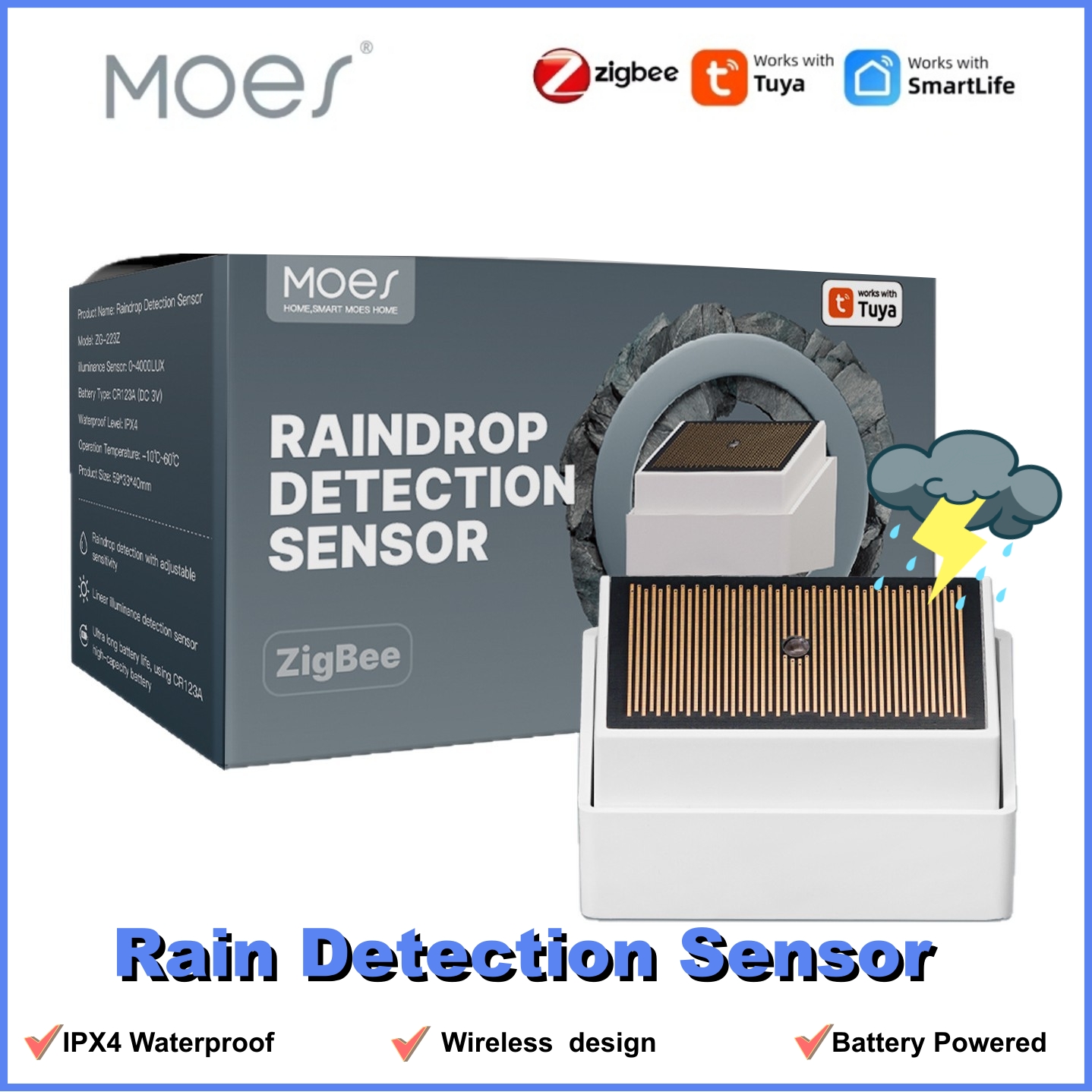 MOES Tuya ZigBee Smart Rain De - مراجعة Outdoor Zigbee Power Plug وسعره