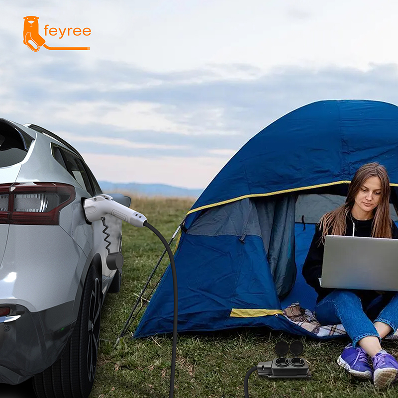 feyree Type1 16A Charger Cable - مراجعة Outdoor Power Rack وسعره