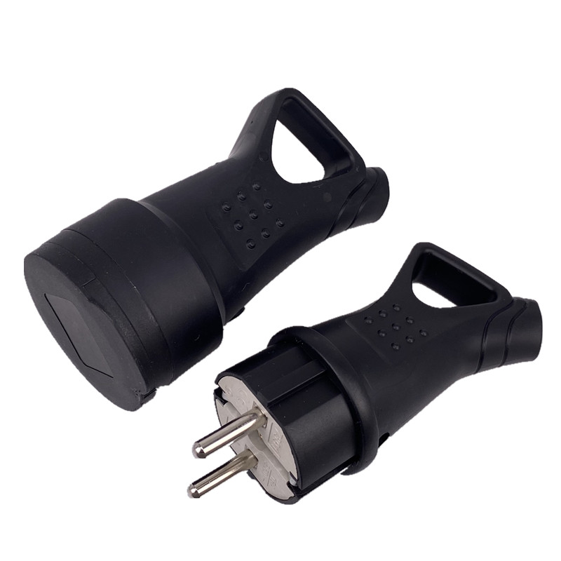 EU Rubber Waterproof Socket Pl - مراجعة Outdoor Power Outlet Extension وسعره