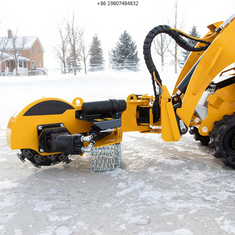 Irrigation Machine Excavator H - مراجعة Stump Grinder Attachment وسعره