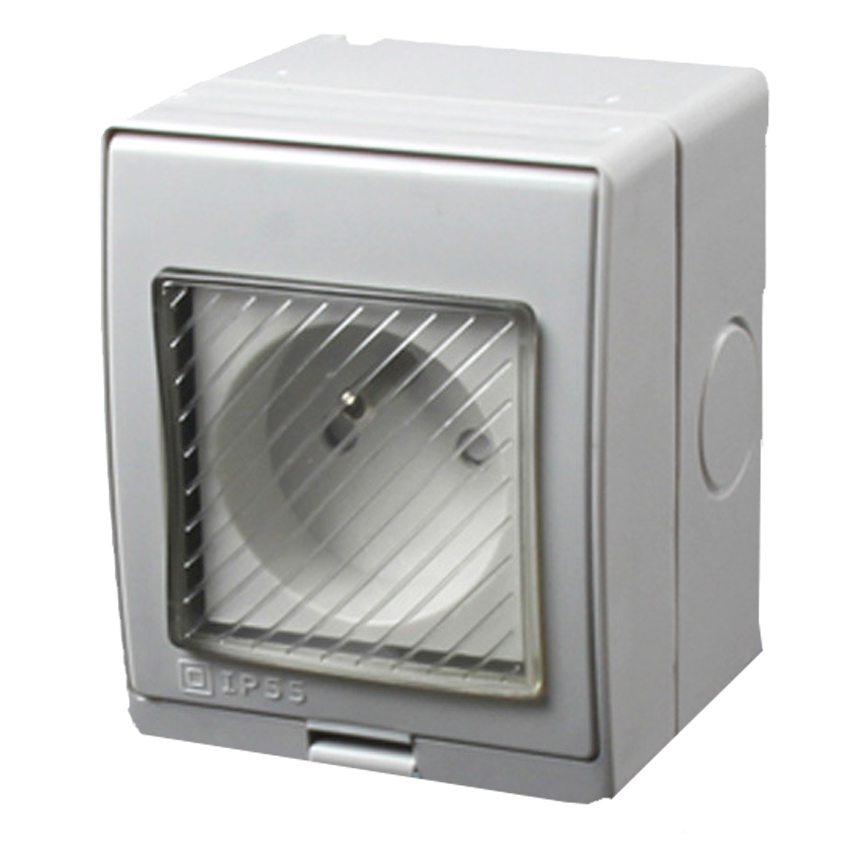 Universal US EU UK AU Outdoor  - مراجعة Outdoor Power Outlet Extension وسعره