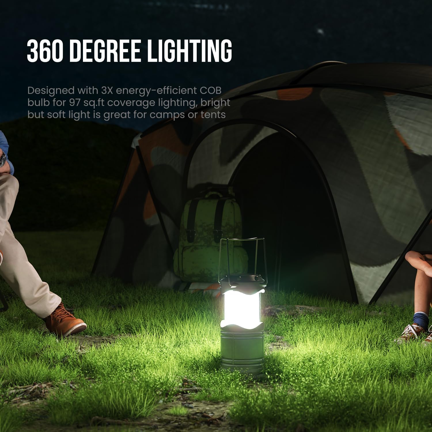 8 Pack LED Lantern Camping Lig - مراجعة Outdoor Power Products وسعره