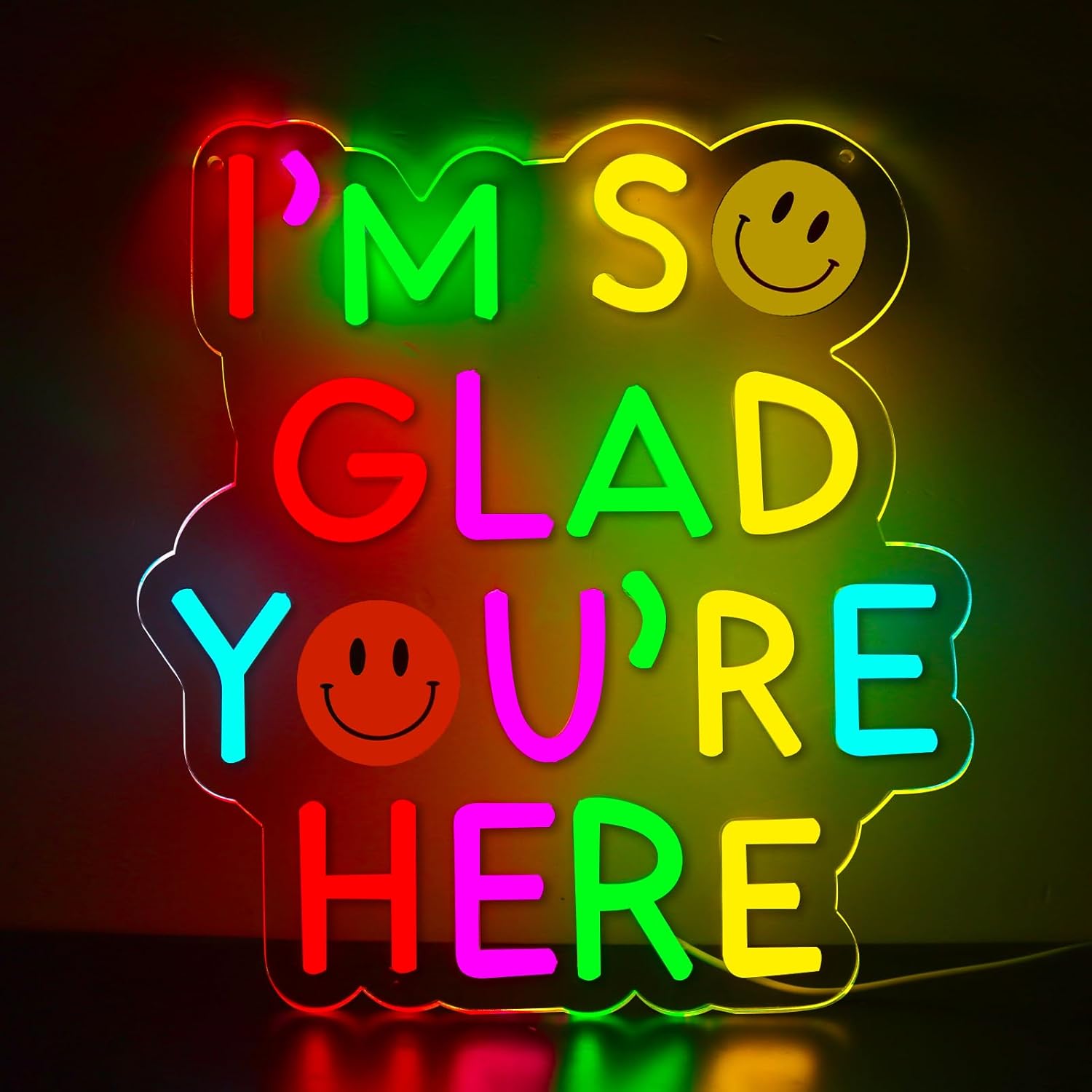 I’m So Glad You’re Here Neon S - مراجعة Outdoor Power In Reno وسعره