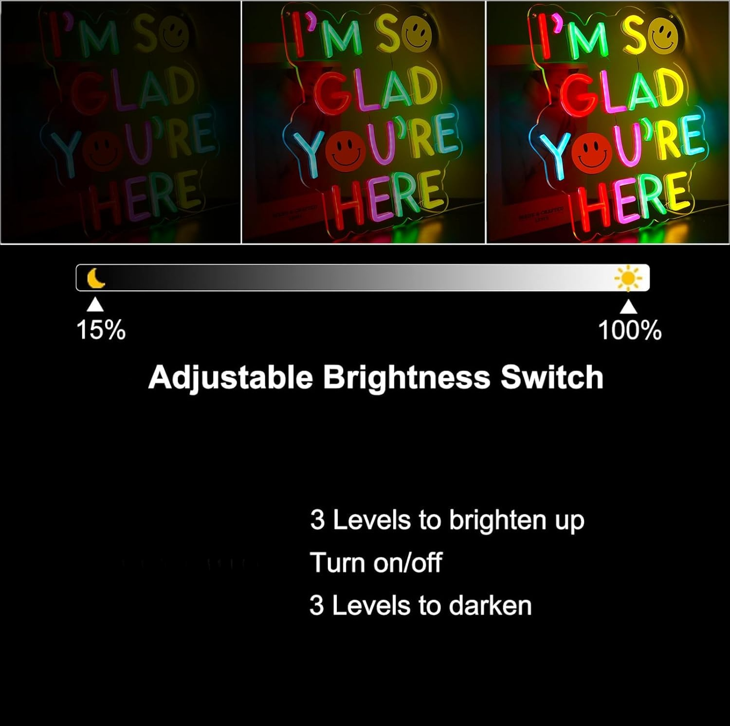 I’m So Glad You’re Here Neon S - مراجعة Outdoor Power In Reno وسعره