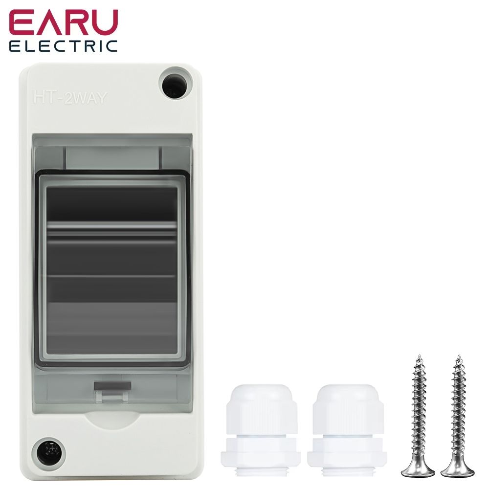 HT-2 IP65 Waterproof Distribut - مراجعة Outdoor Power Outlet Box وسعره