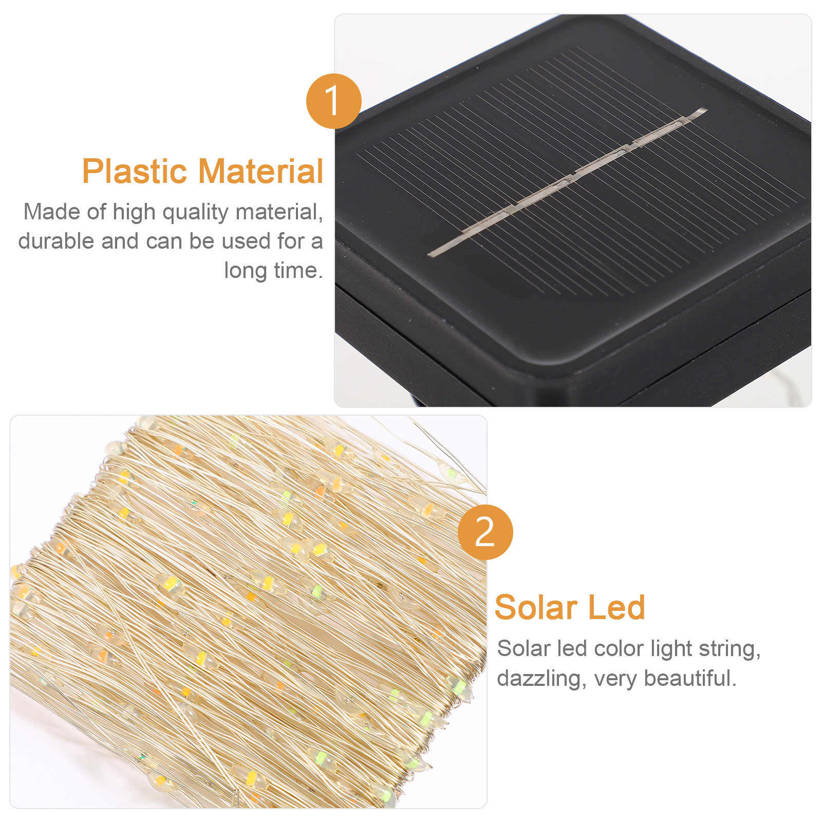 Solar String Lights Outdoor Le - مراجعة Outdoor Power For Xmas Lights وسعره
